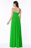 ColsBM Shanon Classic Green Modern A-line Spaghetti Sleeveless Chiffon Plus Size Bridesmaid Dresses
