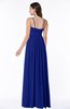 ColsBM Shanon Electric Blue Modern A-line Spaghetti Sleeveless Chiffon Plus Size Bridesmaid Dresses