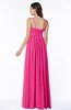 ColsBM Shanon Fandango Pink Modern A-line Spaghetti Sleeveless Chiffon Plus Size Bridesmaid Dresses