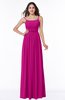 ColsBM Shanon Hot Pink Modern A-line Spaghetti Sleeveless Chiffon Plus Size Bridesmaid Dresses