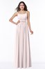 ColsBM Shanon Light Pink Modern A-line Spaghetti Sleeveless Chiffon Plus Size Bridesmaid Dresses