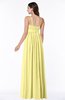 ColsBM Shanon Pastel Yellow Modern A-line Spaghetti Sleeveless Chiffon Plus Size Bridesmaid Dresses