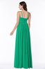 ColsBM Shanon Pepper Green Modern A-line Spaghetti Sleeveless Chiffon Plus Size Bridesmaid Dresses