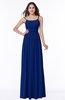 ColsBM Shanon Sodalite Blue Modern A-line Spaghetti Sleeveless Chiffon Plus Size Bridesmaid Dresses
