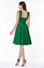 ColsBM Jaida Green Classic A-line Half Backless Satin Sash Bridesmaid Dresses