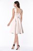 ColsBM Jaida Petal Pink Classic A-line Half Backless Satin Sash Bridesmaid Dresses