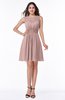 ColsBM Katie Blush Pink Informal A-line V-neck Sleeveless Ruching Bridesmaid Dresses