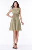 ColsBM Katie Candied Ginger Informal A-line V-neck Sleeveless Ruching Bridesmaid Dresses