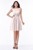 ColsBM Katie Light Pink Informal A-line V-neck Sleeveless Ruching Bridesmaid Dresses