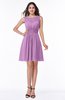 ColsBM Katie Orchid Informal A-line V-neck Sleeveless Ruching Bridesmaid Dresses