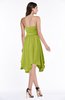 ColsBM Anaya Green Oasis Modern A-line Strapless Chiffon Knee Length Pick up Wedding Guest Dresses