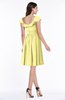 ColsBM Hadassah Daffodil Traditional Scoop Short Sleeve Chiffon Mini Ruching Plus Size Bridesmaid Dresses