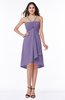 ColsBM Elliana Chalk Violet Classic A-line Spaghetti Sleeveless Chiffon Ruching Plus Size Bridesmaid Dresses