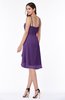 ColsBM Elliana Dark Purple Classic A-line Spaghetti Sleeveless Chiffon Ruching Plus Size Bridesmaid Dresses