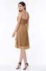 ColsBM Elliana Light Brown Classic A-line Spaghetti Sleeveless Chiffon Ruching Plus Size Bridesmaid Dresses