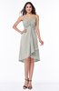 ColsBM Elliana Platinum Classic A-line Spaghetti Sleeveless Chiffon Ruching Plus Size Bridesmaid Dresses