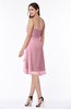 ColsBM Elliana Rosebloom Classic A-line Spaghetti Sleeveless Chiffon Ruching Plus Size Bridesmaid Dresses