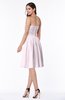 ColsBM Kristina Blush Modern A-line Sweetheart Zipper Chiffon Knee Length Bridesmaid Dresses