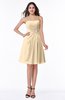 ColsBM Amari Apricot Gelato Glamorous Strapless Sleeveless Chiffon Beading Plus Size Bridesmaid Dresses