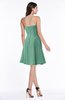 ColsBM Amari Beryl Green Glamorous Strapless Sleeveless Chiffon Beading Plus Size Bridesmaid Dresses