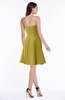 ColsBM Amari Golden Olive Glamorous Strapless Sleeveless Chiffon Beading Plus Size Bridesmaid Dresses