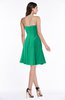 ColsBM Amari Sea Green Glamorous Strapless Sleeveless Chiffon Beading Plus Size Bridesmaid Dresses