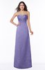 ColsBM Hilary Aster Purple Modest Strapless Sleeveless Criss-cross Straps Floor Length Evening Dresses