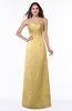 ColsBM Hilary Gold Modest Strapless Sleeveless Criss-cross Straps Floor Length Evening Dresses