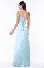 ColsBM Hilary Ice Blue Modest Strapless Sleeveless Criss-cross Straps Floor Length Evening Dresses