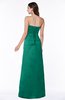 ColsBM Hilary Mint Modest Strapless Sleeveless Criss-cross Straps Floor Length Evening Dresses