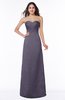 ColsBM Hilary Mulled Grape Modest Strapless Sleeveless Criss-cross Straps Floor Length Evening Dresses