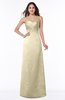 ColsBM Hilary Novelle Peach Modest Strapless Sleeveless Criss-cross Straps Floor Length Evening Dresses