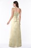 ColsBM Hilary Novelle Peach Modest Strapless Sleeveless Criss-cross Straps Floor Length Evening Dresses