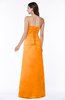 ColsBM Hilary Orange Modest Strapless Sleeveless Criss-cross Straps Floor Length Evening Dresses