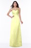 ColsBM Hilary Wax Yellow Modest Strapless Sleeveless Criss-cross Straps Floor Length Evening Dresses