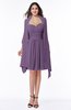 ColsBM Mila Chinese Violet Modest Fit-n-Flare Sweetheart Sleeveless Half Backless Chiffon Mother of the Bride Dresses