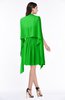 ColsBM Mila Classic Green Modest Fit-n-Flare Sweetheart Sleeveless Half Backless Chiffon Mother of the Bride Dresses