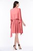 ColsBM Mila Coral Modest Fit-n-Flare Sweetheart Sleeveless Half Backless Chiffon Mother of the Bride Dresses