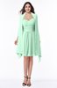 ColsBM Mila Honeydew Modest Fit-n-Flare Sweetheart Sleeveless Half Backless Chiffon Mother of the Bride Dresses