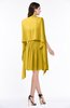 ColsBM Mila Lemon Curry Modest Fit-n-Flare Sweetheart Sleeveless Half Backless Chiffon Mother of the Bride Dresses