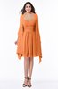 ColsBM Mila Mango Modest Fit-n-Flare Sweetheart Sleeveless Half Backless Chiffon Mother of the Bride Dresses
