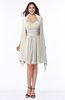 ColsBM Mila Off White Modest Fit-n-Flare Sweetheart Sleeveless Half Backless Chiffon Mother of the Bride Dresses