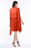 ColsBM Mila Persimmon Modest Fit-n-Flare Sweetheart Sleeveless Half Backless Chiffon Mother of the Bride Dresses