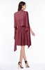 ColsBM Mila Wine Modest Fit-n-Flare Sweetheart Sleeveless Half Backless Chiffon Mother of the Bride Dresses