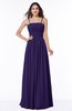 ColsBM Estrella Royal Purple Classic Trumpet Zip up Floor Length Pick up Bridesmaid Dresses
