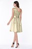 ColsBM Dana Novelle Peach Modest A-line One Shoulder Sleeveless Knee Length Bridesmaid Dresses