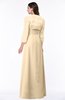 ColsBM Camila Apricot Gelato Modest Strapless Zip up Floor Length Lace Mother of the Bride Dresses