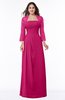 ColsBM Camila Beetroot Purple Modest Strapless Zip up Floor Length Lace Mother of the Bride Dresses
