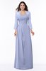 ColsBM Camila Blue Heron Modest Strapless Zip up Floor Length Lace Mother of the Bride Dresses