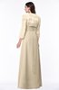 ColsBM Camila Champagne Modest Strapless Zip up Floor Length Lace Mother of the Bride Dresses